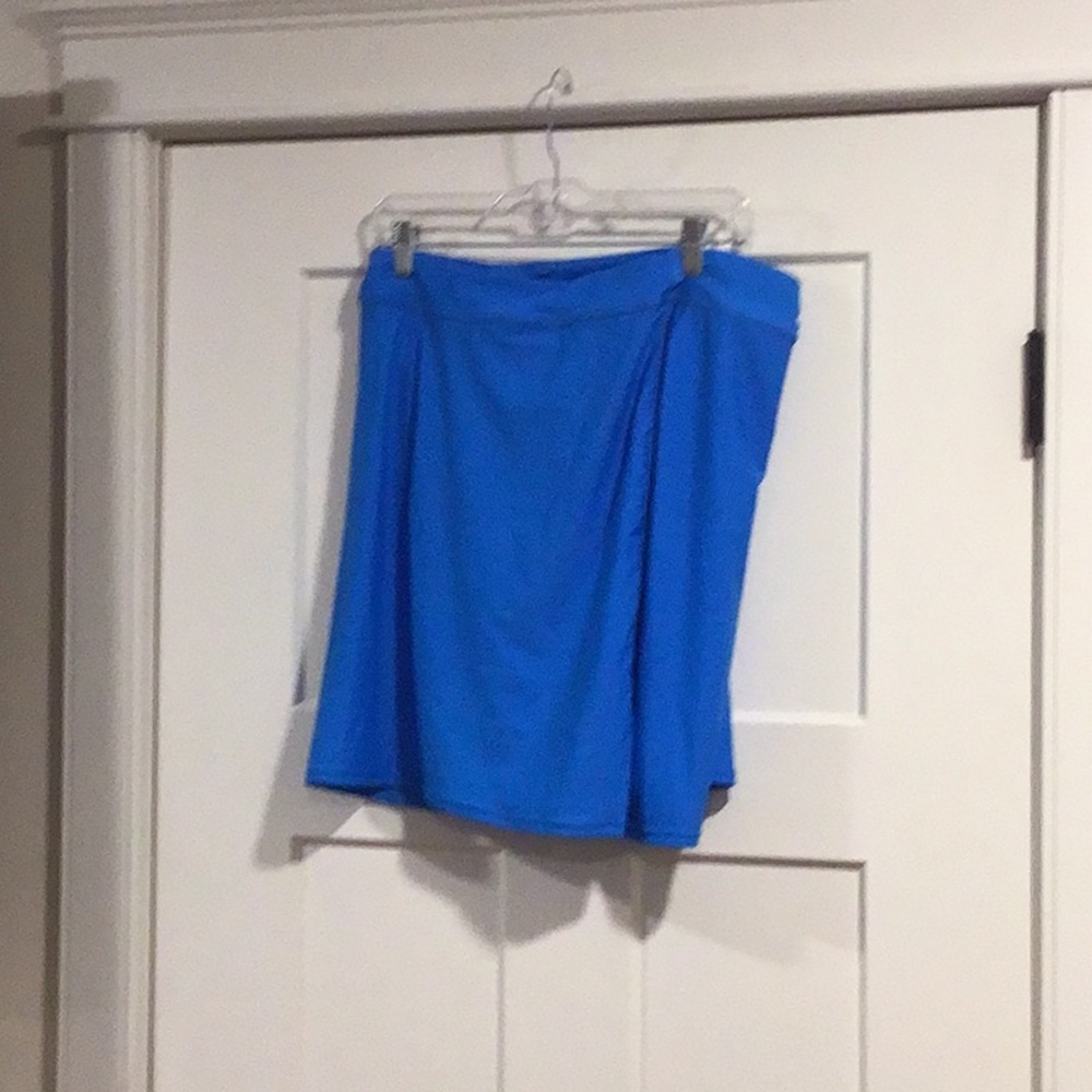 Bright blue swim SKORT!  NWT